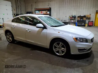 2015 Volvo S60 T5 Platinum with VIN YV1612TD8F2305562, listed as a Copart auction lot 47931785 with 62,727 mi miles and Salvage Title. Bid and sale history available at carsss.com. Image 4.