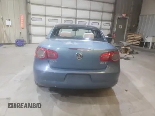 2007 Volkswagen Eos 2.0T with VIN WVWBA71F47V044596, listed as a Copart auction lot 48430555 with 88,401 mi miles and Salvage Title. Bid and sale history available at DreamBid. Image 6.