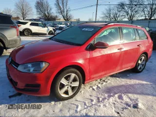 2015 Volkswagen Golf SportWagen TDI SEL with VIN 3VWCA7AU2FM511331, listed as a Copart auction lot 88718935 with 0 mi miles and Salvage Title. Bid and sale history available at carsss.com. Image 1.