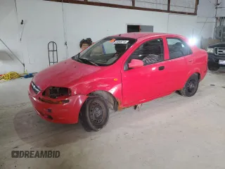 2004 Chevrolet Aveo with VIN KL1TD52684B172312, listed as a Copart auction lot 44649715 with Not Provided miles and Salvage Title. Bid and sale history available at carsss.com. Image 1.