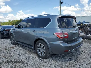 2020 Nissan Armada SL with VIN JN8AY2NDXL9111969, listed as a Copart auction lot 69554394 with 63,906 mi miles and Salvage Title. Bid and sale history available at carsss.com. Image 2.
