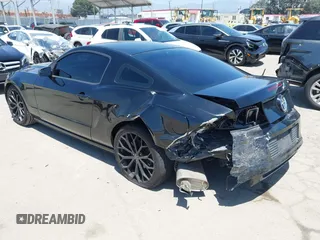 2014 Ford Mustang V6 with VIN 1ZVBP8AM7E5327555, listed as a IAAI auction lot 42316601 with 100,495 mi miles and . Bid and sale history available at DreamBid. Image 3.