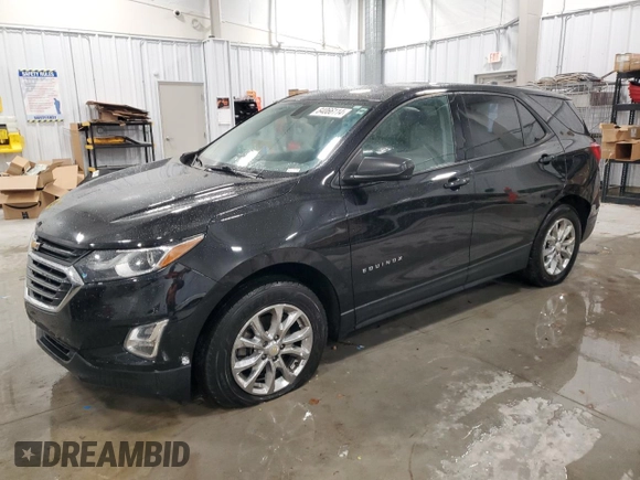 2019 Chevrolet Equinox LS with VIN 2GNAXHEV5K6192648, listed as a Copart auction lot 84066114 with 139,070 mi miles and Non Repairable. Bid and sale history available at carsss.com. Image 1.