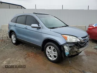 2011 Honda CR-V EX-L with VIN 5J6RE3H72BL025814, listed as a Copart auction lot 47778065 with 96,943 mi miles and Salvage Title. Bid and sale history available at carsss.com. Image 4.