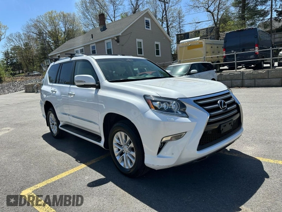 2014 Lexus GX 460 with VIN JTJBM7FX9E5088662, listed as a Copart auction lot 55644145 with 157,598 mi miles and Clean Title. Bid and sale history available at DreamBid. Image 4.