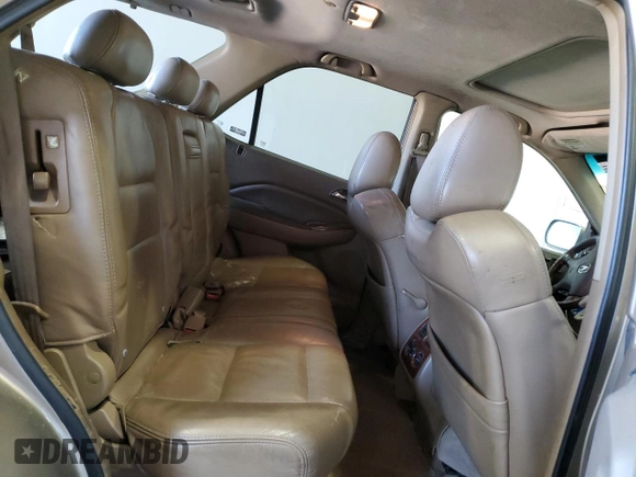 2003 Acura MDX Touring with VIN 2HNYD18653H546843, listed as a Copart auction lot 54572415 with 255,793 mi miles and Salvage Title. Bid and sale history available at DreamBid. Image 11.