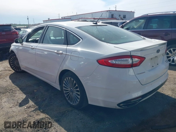 2015 Ford Fusion Titanium with VIN 3FA6P0K90FR207410, listed as a IAAI auction lot 41742534 with 171,008 mi miles. Bid and sale history available at carsss.com. Image 3.