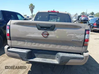 2023 Nissan Frontier Pro-X with VIN 1N6ED1EJ1PN615328, listed as a IAAI auction lot 39972686 with 15,981 mi miles and . Bid and sale history available at DreamBid. Image 16.