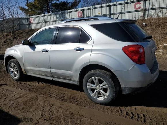 2010 Chevrolet Equinox LTZ with VIN 2CNALFEWXA6379539, listed as a Copart auction lot 48246595 with 130,986 mi miles and Clean Title. Bid and sale history available at carsss.com. Image 2.