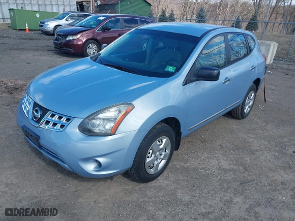 2014 Nissan Rogue Select S with VIN JN8AS5MV2EW202431, listed as a IAAI auction lot 41753162 with 44,343 mi miles. Bid and sale history available at carsss.com. Image 17.