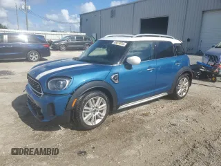 2023 MINI Countryman Cooper S with VIN WMZ53BR08P3R00410, listed as a Copart auction lot 68829034 with 11,877 mi miles and Salvage Title. Bid and sale history available at carsss.com. Image 1.