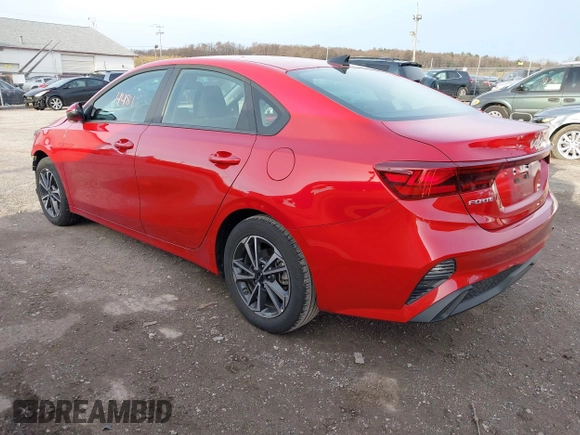 2024 Kia Forte LXS with VIN 3KPF24AD1RE722739, listed as a IAAI auction lot 40974481 with 14,544 mi miles. Bid and sale history available at carsss.com. Image 3.