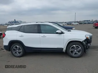 2018 GMC Terrain SLT with VIN 3GKALPEV9JL356531, listed as a IAAI auction lot 42013272 with 114,996 mi miles. Bid and sale history available at carsss.com. Image 14.