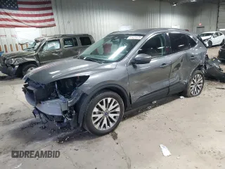 2021 Ford Escape Titanium Hybrid with VIN 1FMCU9DZ8MUA56194, listed as a Copart auction lot 51427475 with 40,471 mi miles and Salvage title. Bid and sale history available at DreamBid. Image 1.