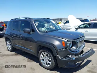 2018 Jeep Renegade Latitude z VIN ZACCJABB5JPJ63878, wystawiony jako IAAI lot #42282707 z przebiegiem 90 572 mil mil oraz . Historia ofert i sprzedaży dostępna na DreamBid. Obrazek 1.