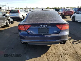 2014 Audi S7 Prestige with VIN WAUW2AFC2EN095373, listed as a Copart auction lot 60253834 with 104,657 mi miles and Clean Title. Bid and sale history available at carsss.com. Image 6.