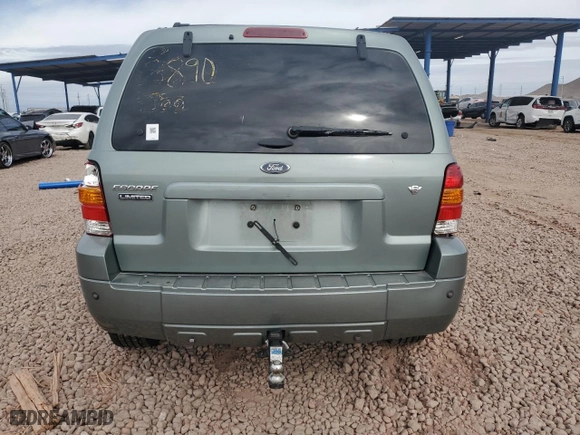 2006 Ford Escape Limited with VIN 1FMYU04166KA08056, listed as a Copart auction lot 45030965 with 0 mi miles and Salvage Title. Bid and sale history available at carsss.com. Image 6.