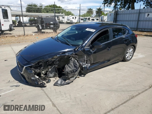 2016 Mazda 3 i Touring с VIN 3MZBM1M70GM319753, выставлен на аукционе Copart как лот 56988145 с пробегом 62 680 миль миль и Списание • Salvage title. История ставок и продаж доступна на DreamBid. Изображение 1.
