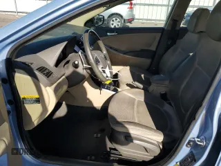 2012 Hyundai Accent GLS with VIN KMHCU4AE6CU185988, listed as a Copart auction lot 53572835 with 105,200 mi miles and Salvage Title. Bid and sale history available at carsss.com. Image 11.