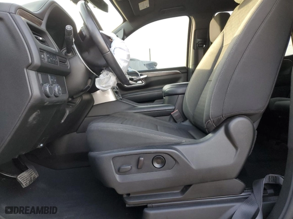 2021 Chevrolet Tahoe LS with VIN 1GNSCMKD5MR230455, listed as a Copart auction lot 81622694 with 50,085 mi miles and Salvage Title. Bid and sale history available at carsss.com. Image 7.