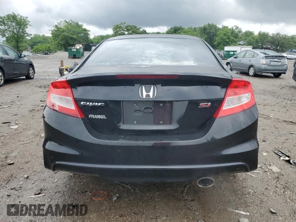 2013 Honda Civic Si z VIN 2HGFG4A58DH702044, wystawiony jako Copart lot #57147525 z przebiegiem 108 805 mil mil oraz Szkoda całkowita • Salvage title. Historia ofert i sprzedaży dostępna na DreamBid. Obrazek 6.