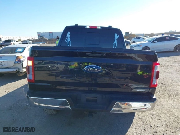 2022 Ford F-150 XL with VIN 1FTFW1E86NKF23242, listed as a IAAI auction lot 41107228 with 18,638 mi miles. Bid and sale history available at carsss.com. Image 16.