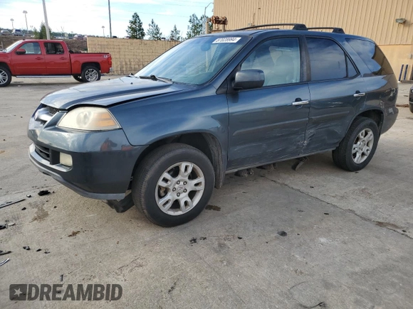 2006 Acura MDX Touring w/Navi with VIN 2HNYD18806H516140, listed as a Copart auction lot 87028994 with 293,625 mi miles and Salvage Title. Bid and sale history available at carsss.com. Image 1.