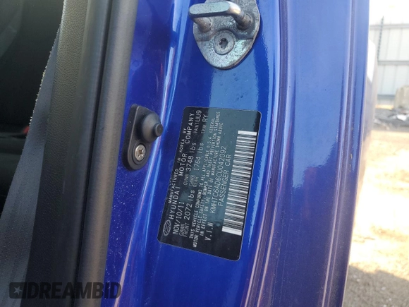 2012 Hyundai Veloster w/Red Int с VIN KMHTC6AD6CU042092, выставлен на аукционе Copart как лот 73197654 с пробегом 121 124 миль миль и Чистый • Clean title. История ставок и продаж доступна на DreamBid. Изображение 12.