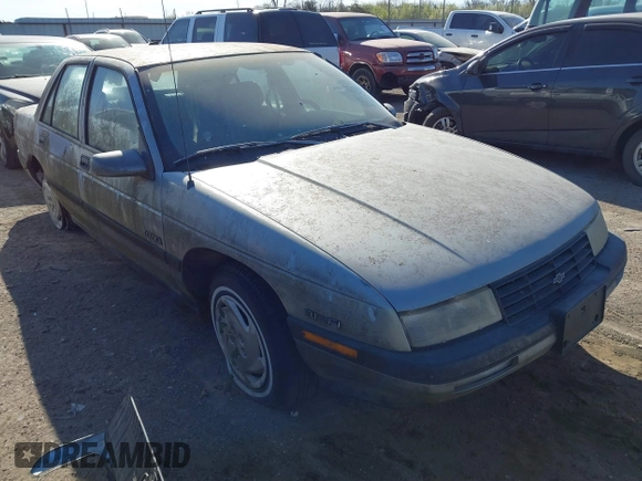 1992 Chevrolet Corsica LT z VIN 1G1LT53T9NY154246, wystawiony jako IAAI lot #41834072 z przebiegiem 87 587 mil mil oraz . Historia ofert i sprzedaży dostępna na DreamBid. Obrazek 1.