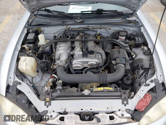 2002 Mazda MX-5 Miata Cloth with VIN JM1NB353820229890, listed as a IAAI auction lot 42750045 with 116,227 mi miles and . Bid and sale history available at DreamBid. Image 10.