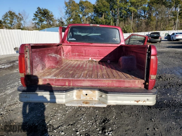 1994 Ford F-150 with VIN 1FTDF15Y4RNB46146, listed as a Copart auction lot 89292155 with 0 mi miles and Salvage Title. Bid and sale history available at carsss.com. Image 6.
