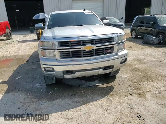 2015 Chevrolet Silverado 1500 LT with VIN 3GCUKREC9FG433906, listed as a Copart auction lot 52495785 with 99,268 mi miles and Salvage Title. Bid and sale history available at DreamBid. Image 13.