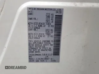 2019 Infiniti QX60 Luxe with VIN 5N1DL0MN0KC564517, listed as a Copart auction lot 47849685 with 79,367 mi miles and Salvage title. Bid and sale history available at DreamBid. Image 13.