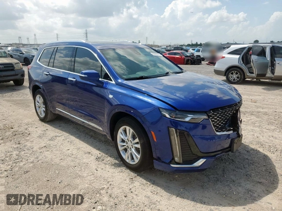 2023 Cadillac XT6 FWD Luxury с VIN 1GYKPAR42PZ167668, выставлен на аукционе Copart как лот 62093575 с пробегом 32 212 миль миль и Списание • Salvage title. История ставок и продаж доступна на DreamBid. Изображение 4.
