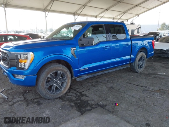 2021 Ford F-150 XL with VIN 1FTFW1CD0MFC50953, listed as a IAAI auction lot 41466036 with 33,983 mi miles and . Bid and sale history available at DreamBid. Image 17.