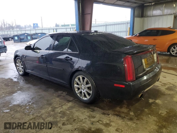 2006 Cadillac STS with VIN 1G6DC67A260208841, listed as a Copart auction lot 43142645 with 165,684 mi miles and Salvage Title. Bid and sale history available at DreamBid. Image 2.