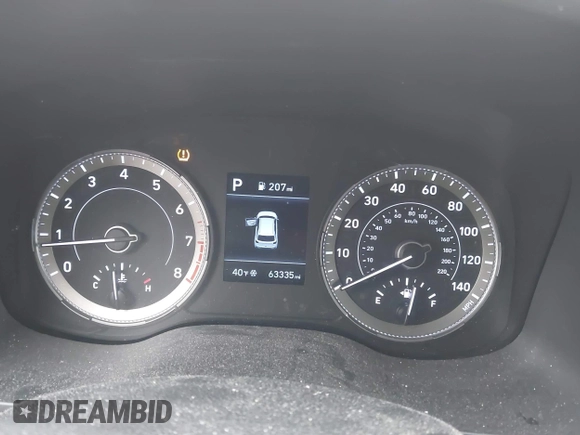 2020 Hyundai Venue SE with VIN KMHRB8A34LU040809, listed as a IAAI auction lot 41509125 with 63,335 mi miles and . Bid and sale history available at DreamBid. Image 7.