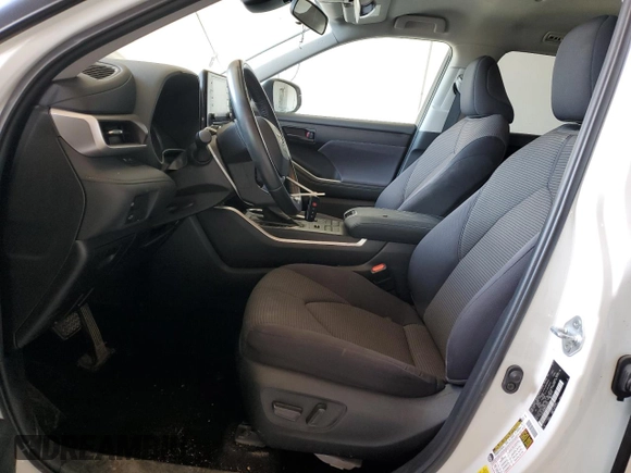 2021 Toyota Highlander L with VIN 5TDBZRBHXMS532381, listed as a Copart auction lot 52785915 with 79,220 mi miles and Salvage title. Bid and sale history available at DreamBid. Image 7.