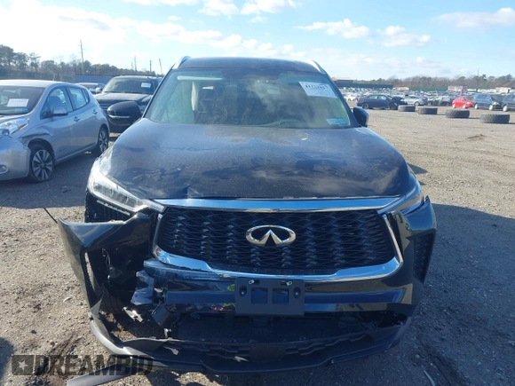 2024 Infiniti QX60 Luxe с VIN 5N1DL1FS2RC346226, выставлен на аукционе IAAI как лот 41231017 с пробегом 5 728 миль миль и . История ставок и продаж доступна на DreamBid. Изображение 12.