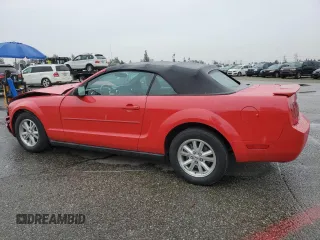 2007 Ford Mustang Deluxe with VIN 1ZVFT84N975273244, listed as a Copart auction lot 47892565 with 187,131 mi miles and Salvage title. Bid and sale history available at DreamBid. Image 2.