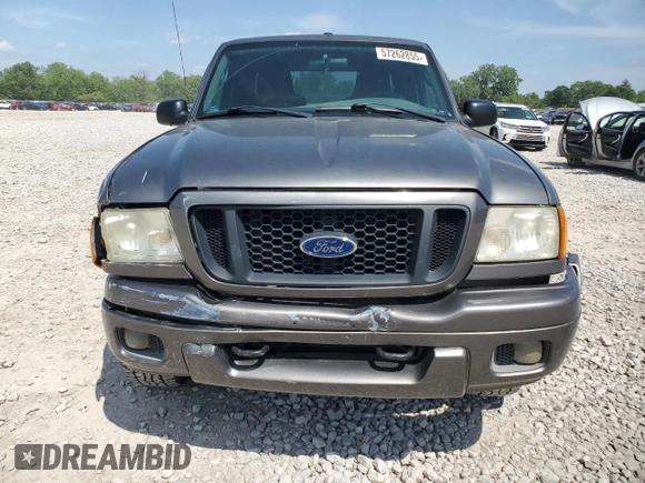 2005 Ford Ranger XL z VIN 1FTZR15EX5PA47221, wystawiony jako Copart lot #57262855 z przebiegiem 222 300 mil mil oraz Szkoda całkowita • Salvage title. Historia ofert i sprzedaży dostępna na DreamBid. Obrazek 5.
