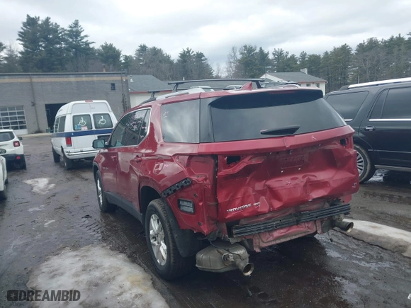 2018 Chevrolet Traverse LT Cloth with VIN 1GNEVGKW3JJ188727, listed as a IAAI auction lot 41740495 with 74,056 mi miles. Bid and sale history available at carsss.com. Image 3.
