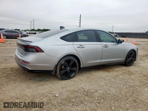 2024 Honda Accord Sport-L with VIN 1HGCY2F79RA018804, listed as a Copart auction lot 58993815 with 26,432 mi miles and Salvage title. Bid and sale history available at DreamBid. Image 3.