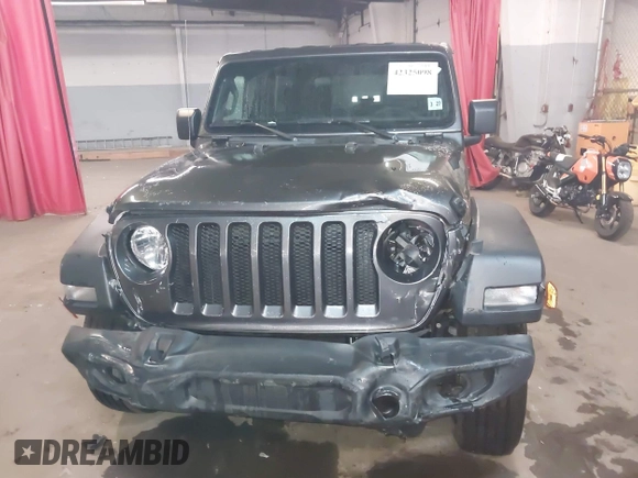 2022 Jeep Wrangler Unlimited Willys with VIN 1C4HJXDN9NW144374, listed as a IAAI auction lot 42325098 with 10,948 mi miles and . Bid and sale history available at DreamBid. Image 6.