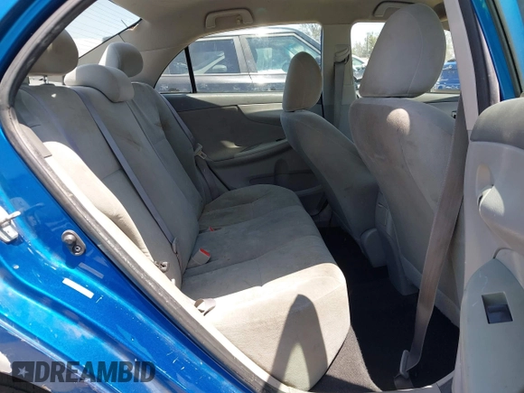 2009 Toyota Corolla with VIN 1NXBU40E39Z073140, listed as a IAAI auction lot 42554988 with 322,083 mi miles and . Bid and sale history available at DreamBid. Image 8.