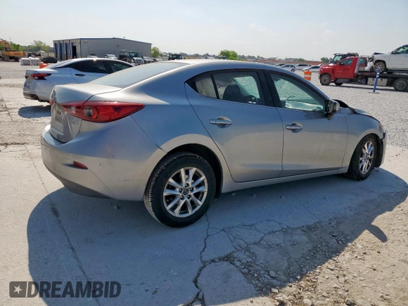 2016 Mazda 3 i Sport with VIN JM1BM1U74G1283341, listed as a Copart auction lot 53243155 with Not Provided miles and Salvage Title. Bid and sale history available at DreamBid. Image 3.
