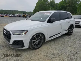 2021 Audi SQ7 Premium Plus z VIN WA1AWBF71MD016753, wystawiony jako Copart lot #52698744 z przebiegiem 50 778 mil mil oraz Szkody całkowita. Historia ofert i sprzedaży dostępna na DreamBid. Obrazek 1.