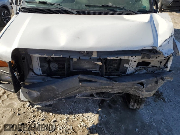 2013 Ford Econoline Cargo Commercial with VIN 1FTSE3EL9DDB11319, listed as a Copart auction lot 89179705 with Not Provided miles and Salvage Title. Bid and sale history available at carsss.com. Image 12.