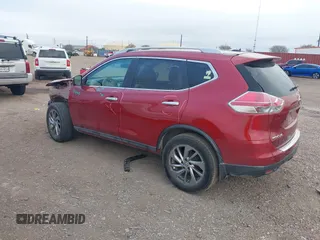 2015 Nissan Rogue SL with VIN 5N1AT2MT0FC866375, listed as a IAAI auction lot 41236983 with 125,074 mi miles. Bid and sale history available at carsss.com. Image 3.