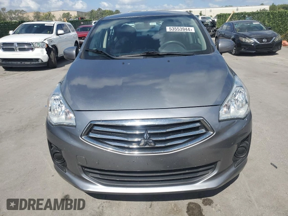 2018 Mitsubishi Mirage G4 ES with VIN ML32F3FJ5JHF15898, listed as a Copart auction lot 53553944 with 79,998 mi miles. Bid and sale history available at carsss.com. Image 5.